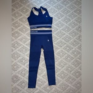 Ryder wear matching sports bra and workout leggings